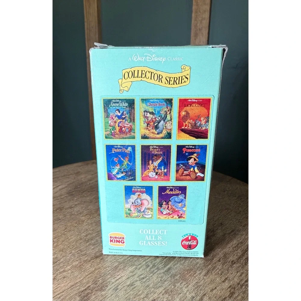 Disney JUNGLE BOOK Collector Series Burger King Coca-Cola Promo Cup 1994 In Box